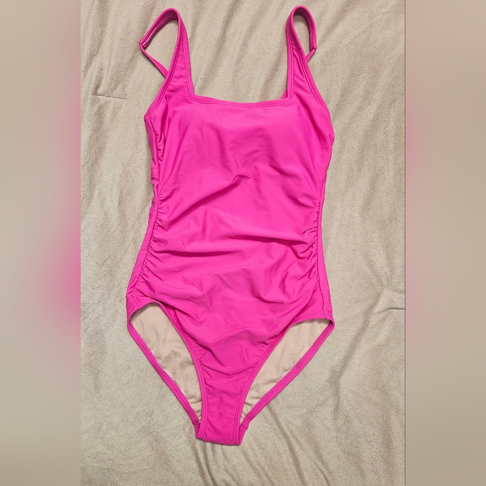 Shade & Shore Pink One Piece Swimsuit